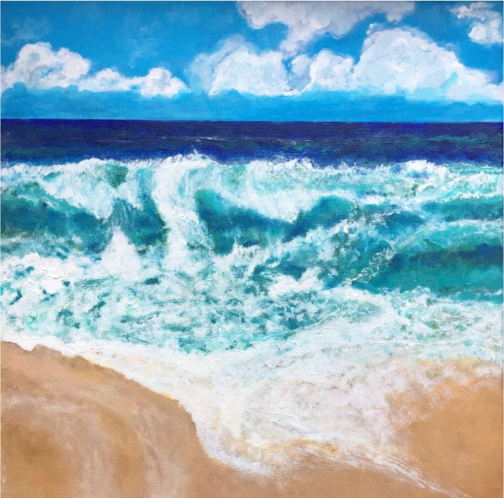 Serene Shores - Mona Barbu Art