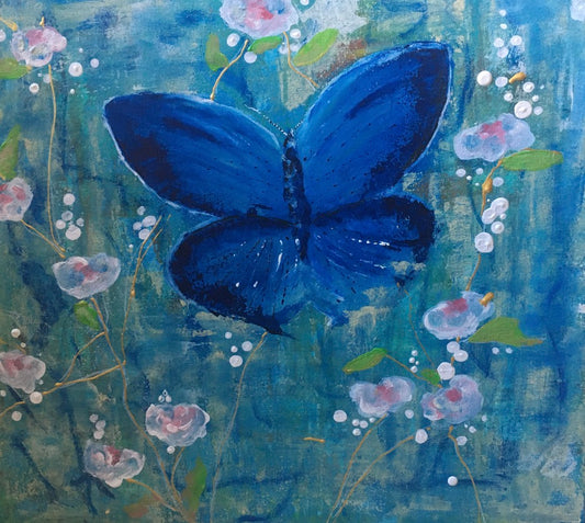 Blue butterfly